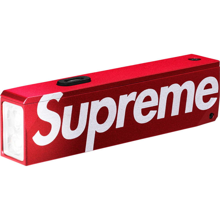 SUPREME ACEBEAM FLASHLIGHT KEYCHAIN-RED