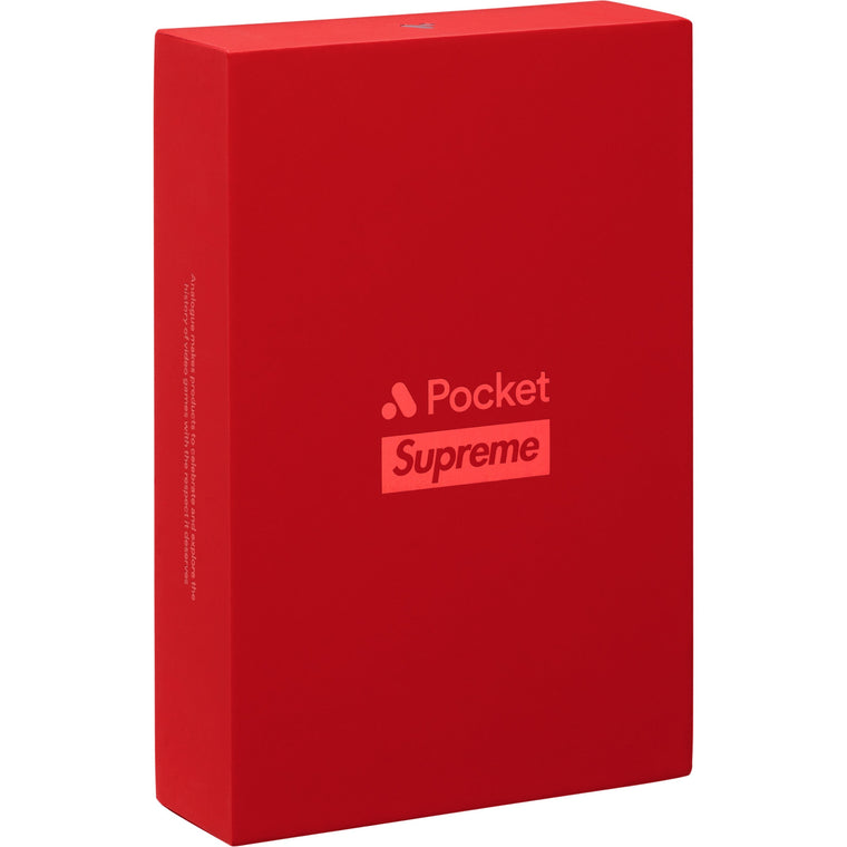 SUPREME ANALOGUE POCKET RED-RED