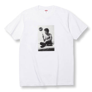 SUPREME LARRY CLARK GUN TEE-WHITE