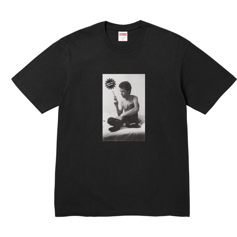 SUPREME LARRY CLARK GUN TEE-BLACK