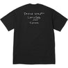 SUPREME LARRY CLARK GUN TEE-BLACK