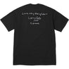 SUPREME LARRY CLARK NEIGHBOR TEE-BLACK