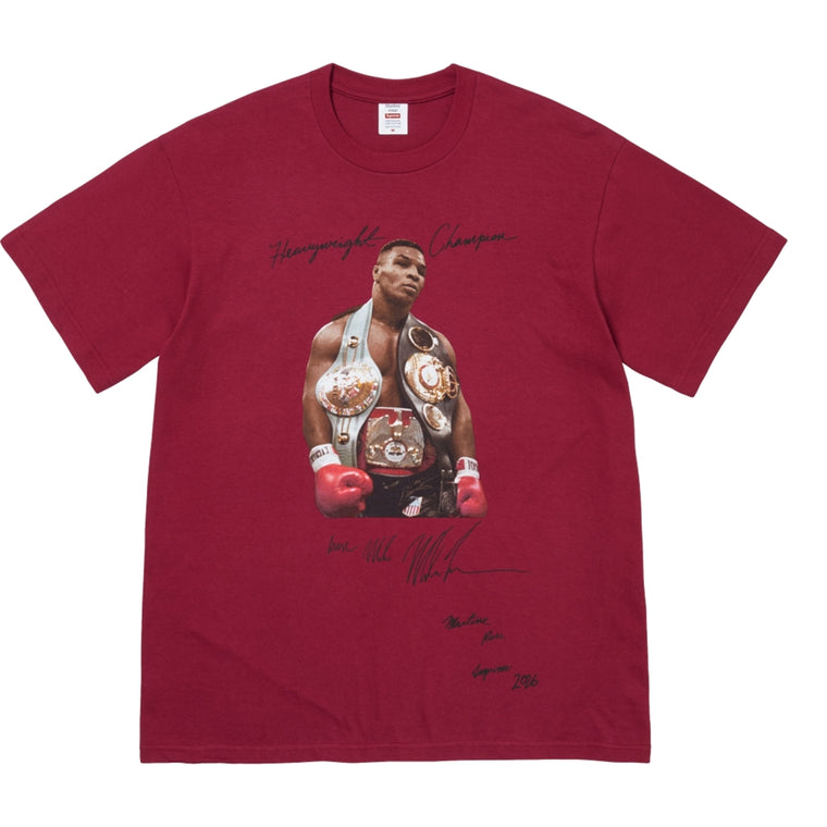 SUPREME MARTINE ROSE CHAMPION TEE-BURGUNDY