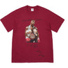 SUPREME MARTINE ROSE CHAMPION TEE-BURGUNDY