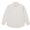 SUPREME MARTINE ROSE METALLIC STRIPE SHIRT-WHITE
