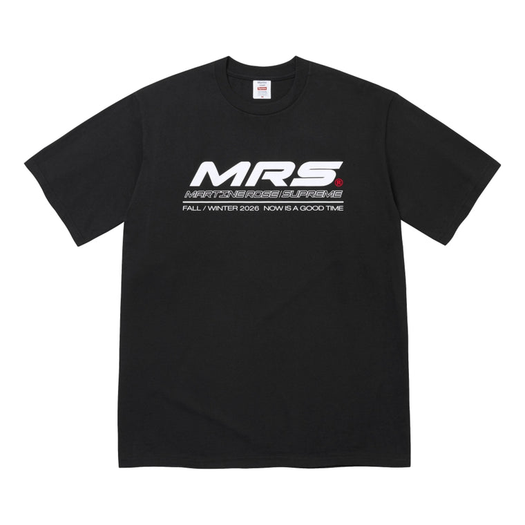 SUPREME MARTINE ROSE NOW TEE-BLACK