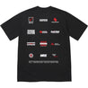 SUPREME MARTINE ROSE NOW TEE-BLACK