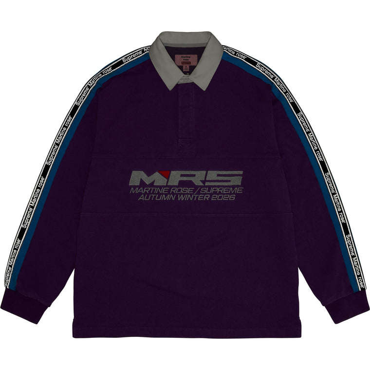 SUPREME MARTINE ROSE RUGBY-PURPLE