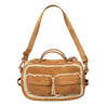 SUPREME MARTINE ROSE SHEARLING MINI DUFFLE BAG-TAN