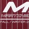 SUPREME MARTINE ROSE TRACK JACKET-BURGUNDY