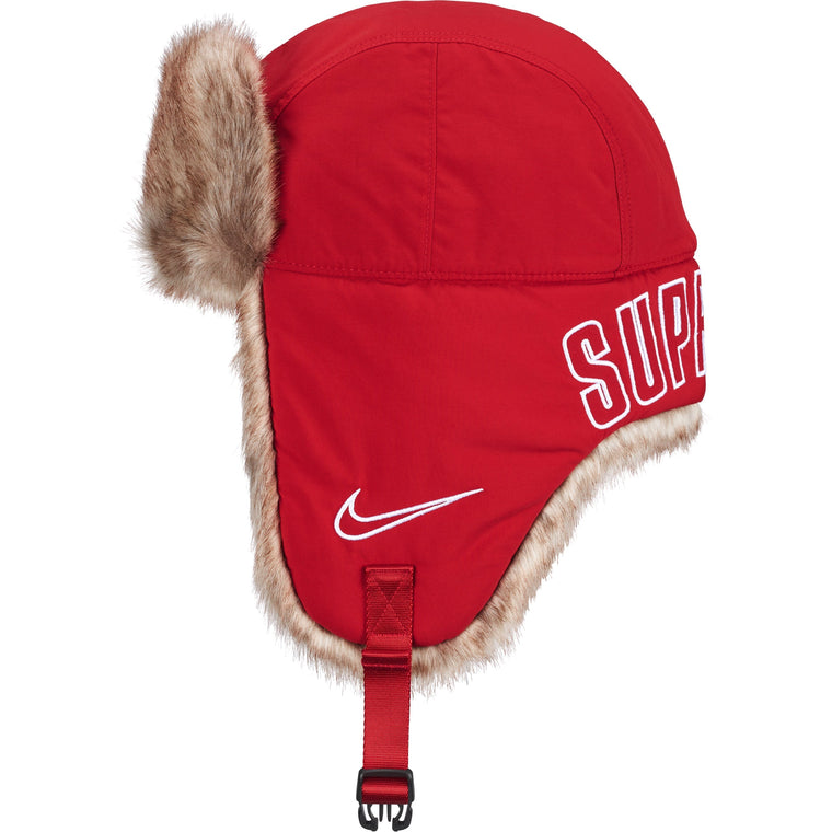 SUPREME NIKE® TROOPER HAT-RED