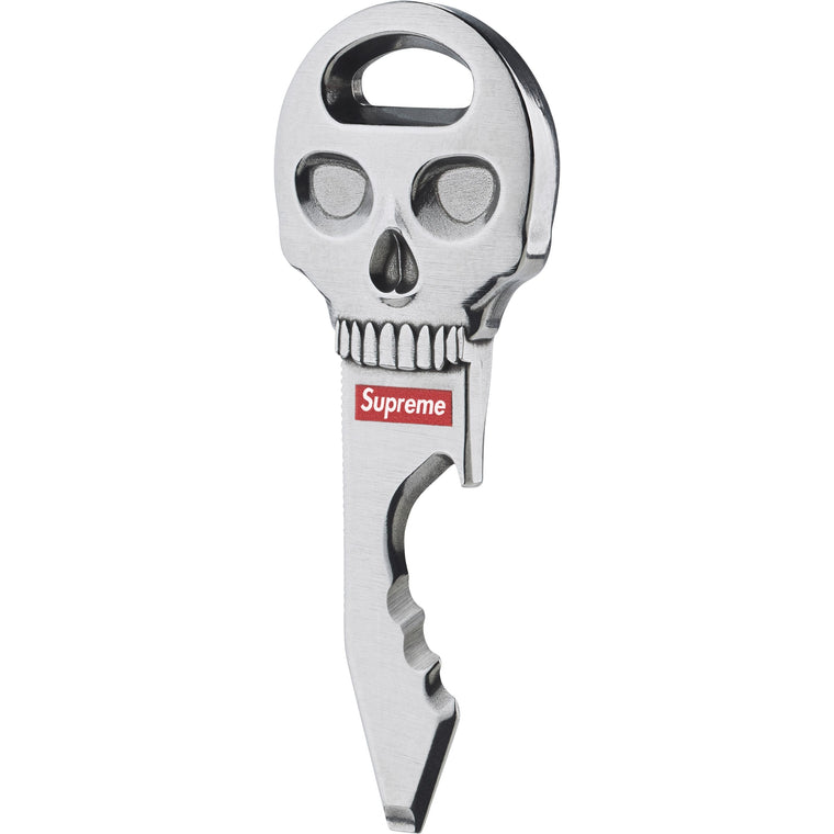 SUPREME NITE IZE SKULL KEY TOOL-SILVER