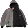 SUPREME RITA ACKERMANN HOODED WORK JACKET-GREY
