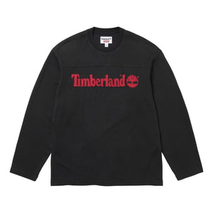 SUPREME TIMBERLAND® L/S FOOTBALL TOP-BLACK