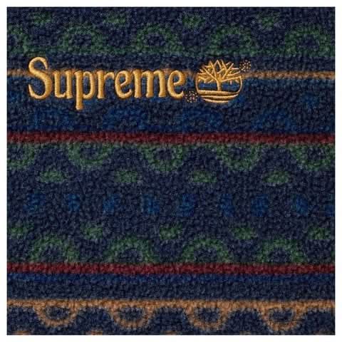 SUPREME TIMBERLAND® POLARTEC® JACKET-NAVY