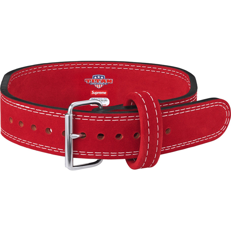 SUPREME TITAN WEIGHT BELT-RED