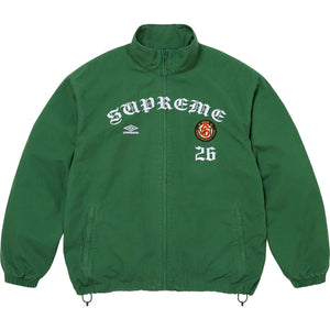 SUPREME UMBRO COTTON RIPSTOP TRACK JACKET-GREEN