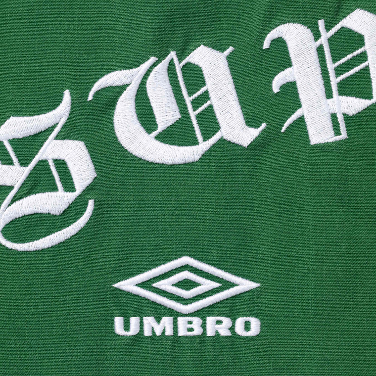 SUPREME UMBRO COTTON RIPSTOP TRACK JACKET-GREEN