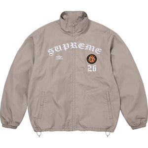 SUPREME UMBRO COTTON RIPSTOP TRACK JACKET-GREY