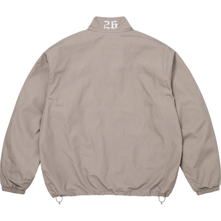 SUPREME UMBRO COTTON RIPSTOP TRACK JACKET-GREY