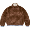 SUPREME UMBRO® REVERSIBLE FAUX FUR PULLOVER-BLUE