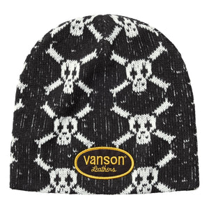 SUPREME VANSON LEATHERS® SKULL BEANIE-BLACK