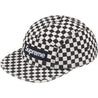 SUPREME WASHED CHINO TWILL CAMP CAP-CHECKER