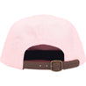 SUPREME WASHED CHINO TWILL CAMP CAP-PINK
