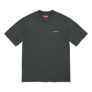 SUPREME WASHED S/S TOP-BLACK