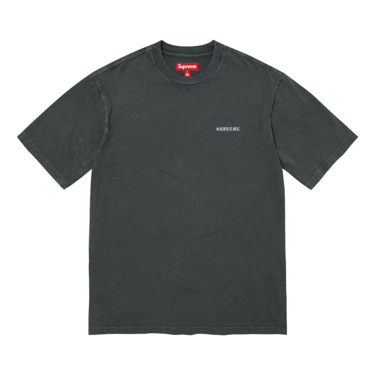 SUPREME WASHED S/S TOP-BLACK