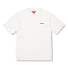 SUPREME WASHED S/S TOP-WHITE