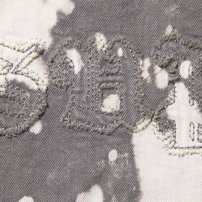 SUPREME HOODED DENIM SHIRT-BLEACHED