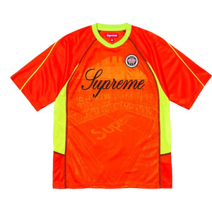 SUPREME JACQUARD SOCCER JERSEY-ORANGE