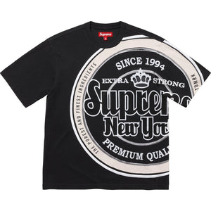 SUPREME LAGER S/S TOP-BLACK