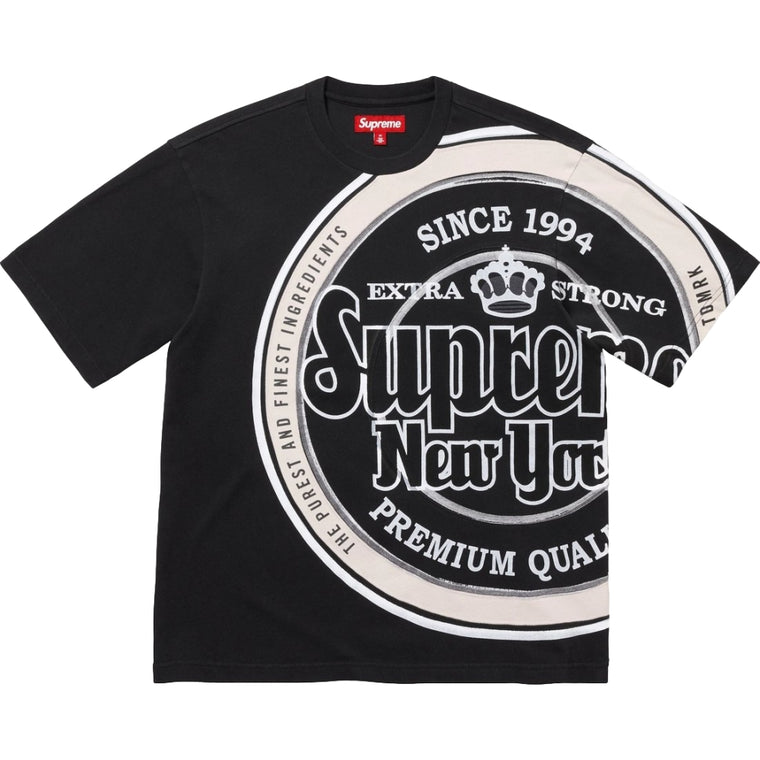 SUPREME LAGER S/S TOP-BLACK