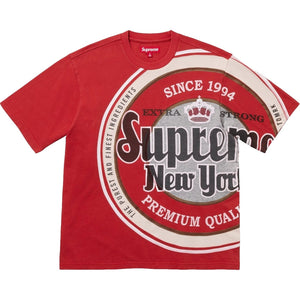 SUPREME LAGER S/S TOP-RED