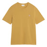 MAISON KITSUNE M CHILLAX FOX PATCH REGULAR TEE-SHIRT-GOLD