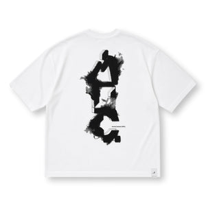 ARCHIVAL REINVENT ARC LOGO TEE-WHITE