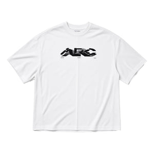 ARCHIVAL REINVENT ARC LOGO TEE-WHITE