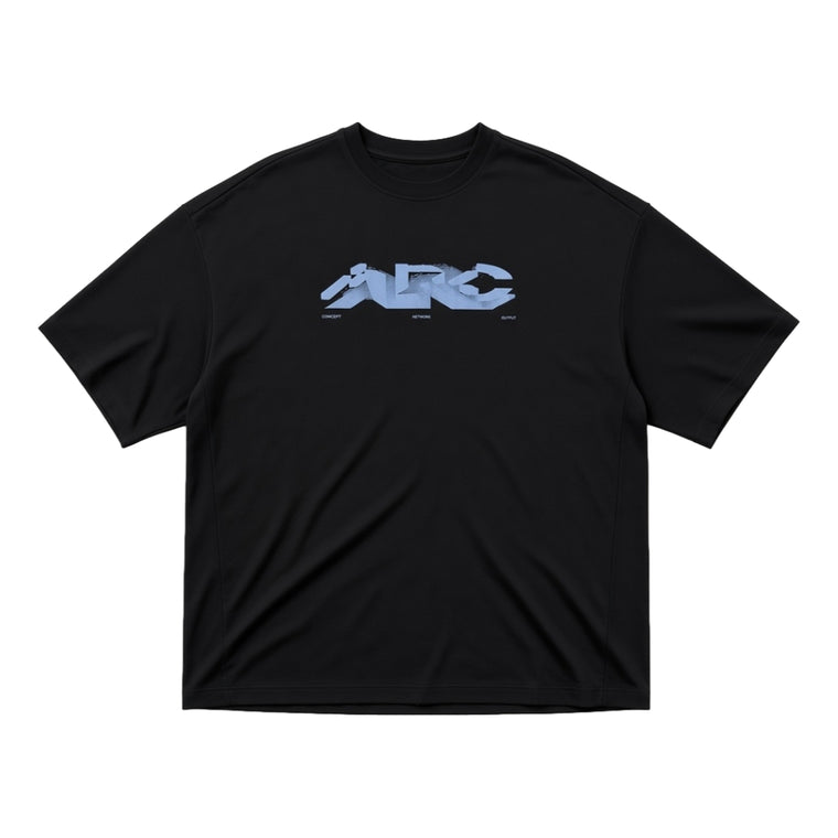 ARCHIVAL REINVENT ARC LOGO TEE-BLACK