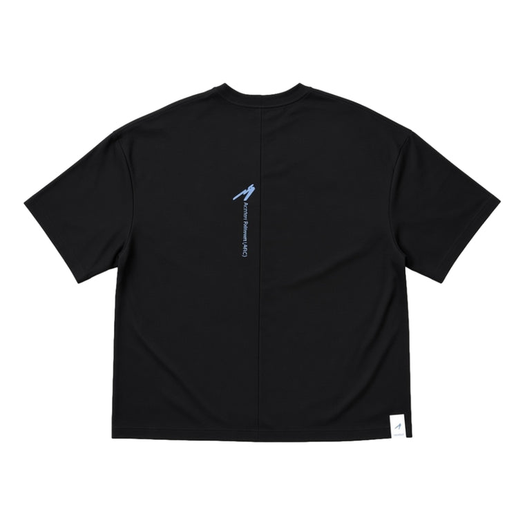 ARCHIVAL REINVENT ARC LOGO TEE-BLACK