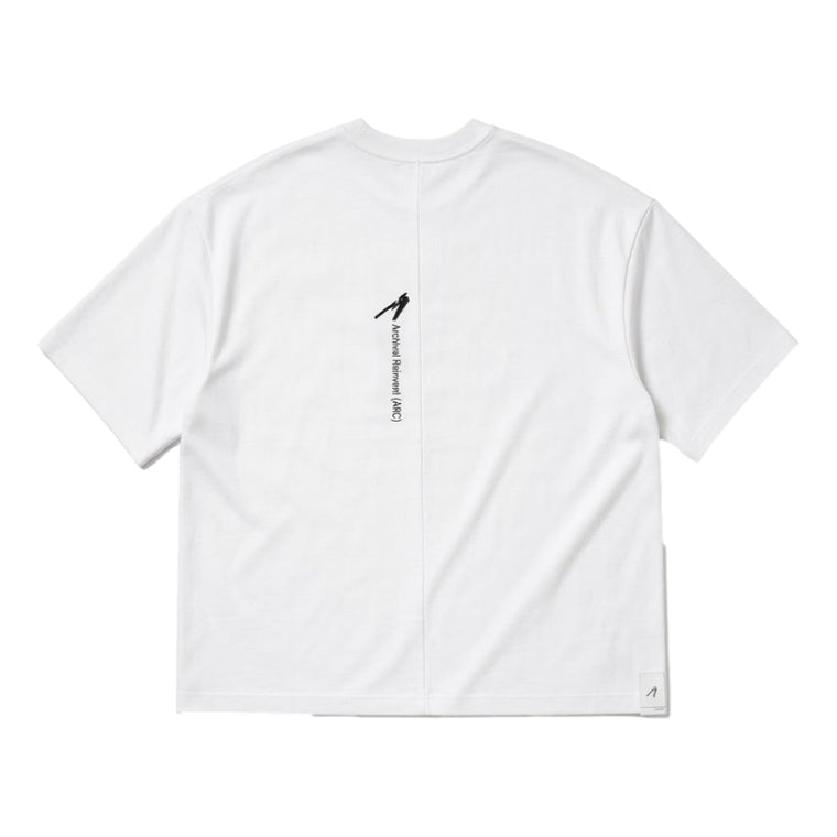 ARCHIVAL REINVENT ARC LOGO TEE-WHITE