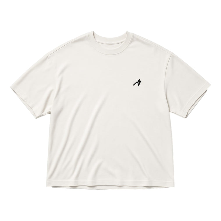 ARCHIVAL REINVENT ARC LOGO TEE-GREY