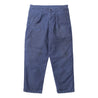 MADNESS VTG ONE-TUCK WORK PANTS (MOLESKIN) (MADE IN JAPAN)-BLUE IRIS