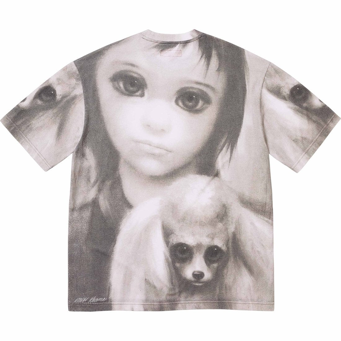 SUPREME MARGARET KEANE BEST FRIENDS S/S TOP-GREY