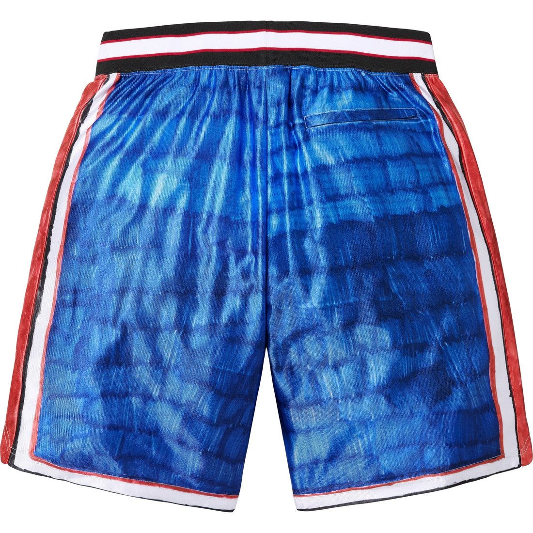 SUPREME MARKER BASKETBALL SHORT-BLUE