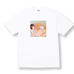 SUPREME MOUSE TEE-WHITE