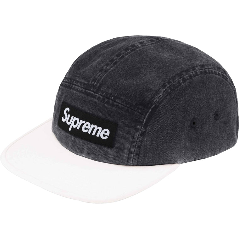 SUPREME PIGMENT 2-TONE CAMP CAP-BLACK