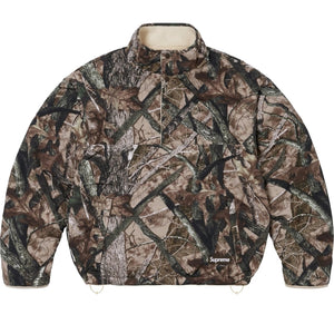 SUPREME POLARTEC® SHEARLING REVERSIBLE PULLOVER-CAMO