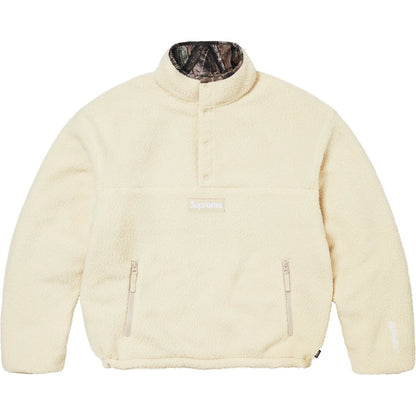 SUPREME POLARTEC® SHEARLING REVERSIBLE PULLOVER-CAMO